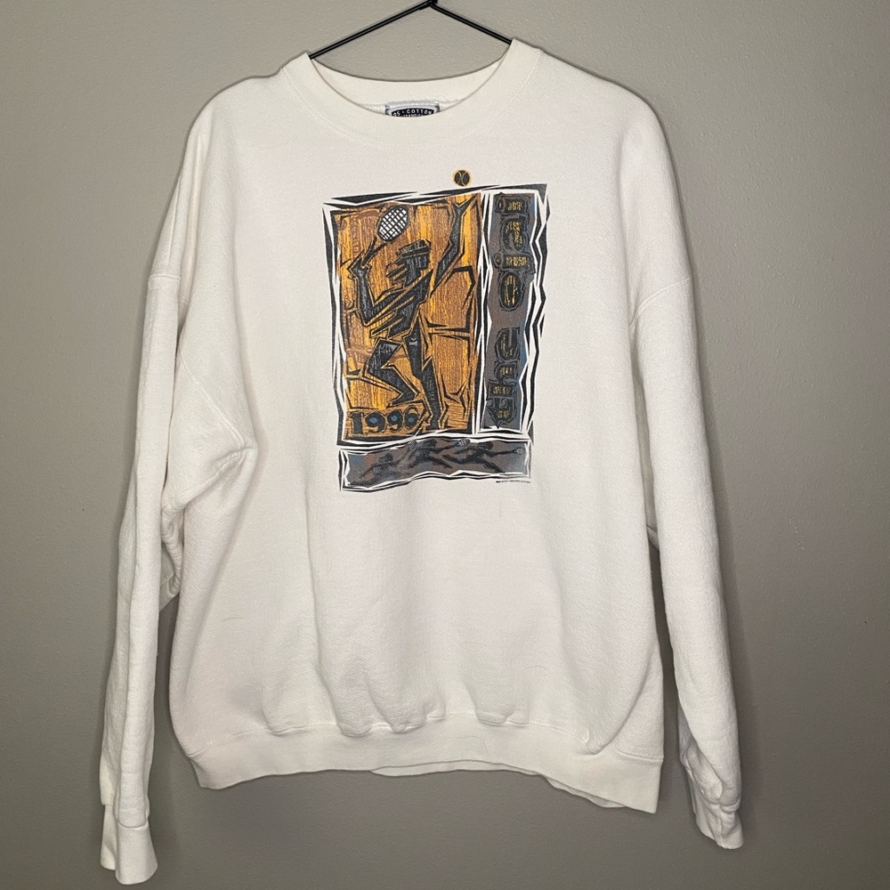 Vintage 1996 The Ojai Tennis Tournament Lee Crewneck